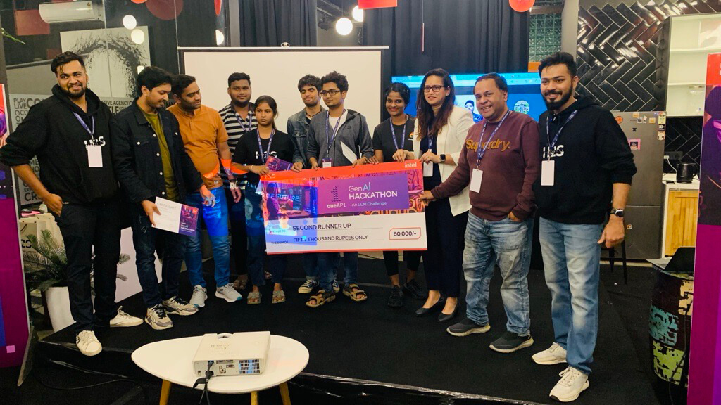 Wipro emerges as the Winner and 2nd Runner Up in the Intel oneAPI GenAI Hackathon