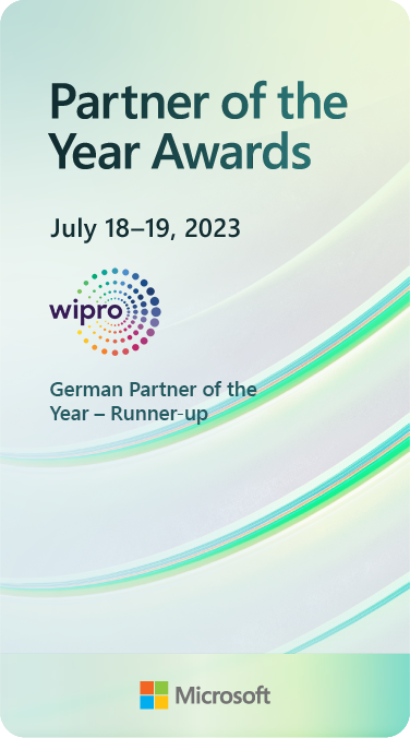 Wipro wins Microsoft's German Partner of the Year Runner-up Award 2023