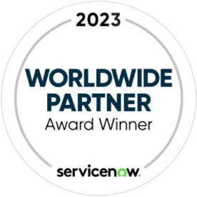 Servicenow Worldwide Partner Award Winner 2023