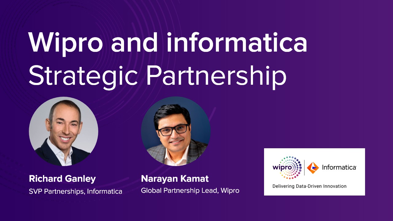 Wipro and Informatica strategic partnership