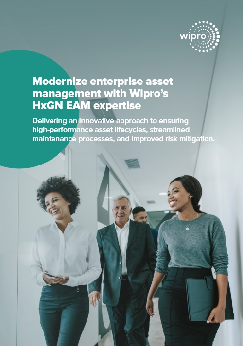 Modernize enterprise asset management with Wipro’s HxGN EAM expertise