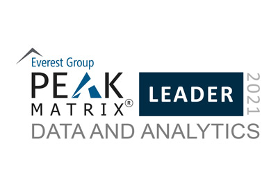 Wipro positioned as a Leader by Everest Group in Data & Analytics Services PEAK Matrix® Assessment 2021