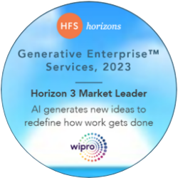Building Digital-Era AI-First Intelligent Enterprises - Spotlighted as Market Leader in HFS Horizons Generative Enterprise™ Services, 2023.