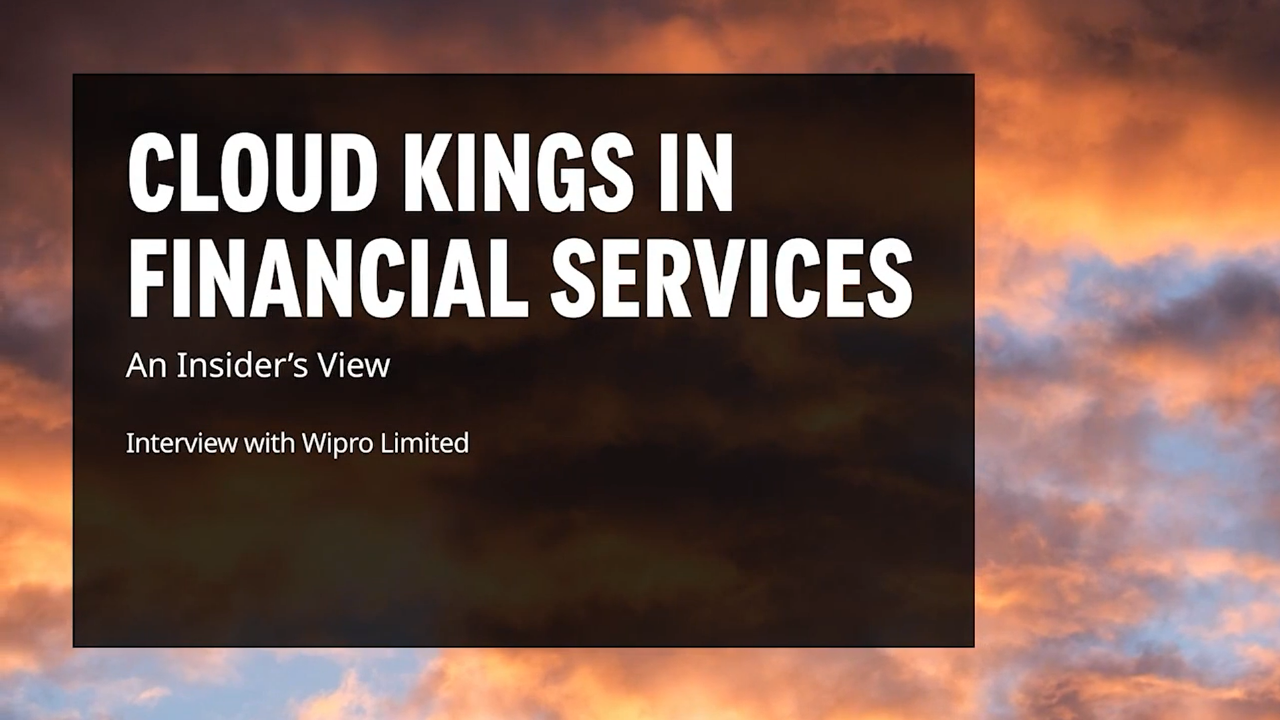 Celent Discusses Cloud Transformation in Financial Services
