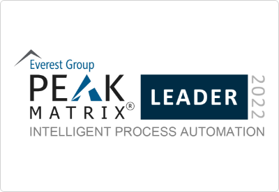Wipro positioned as a Leader in Everest Group's Intelligent Process Automation (IPA) – Solution Provider Landscape with PEAK Matrix® Assessment 2022