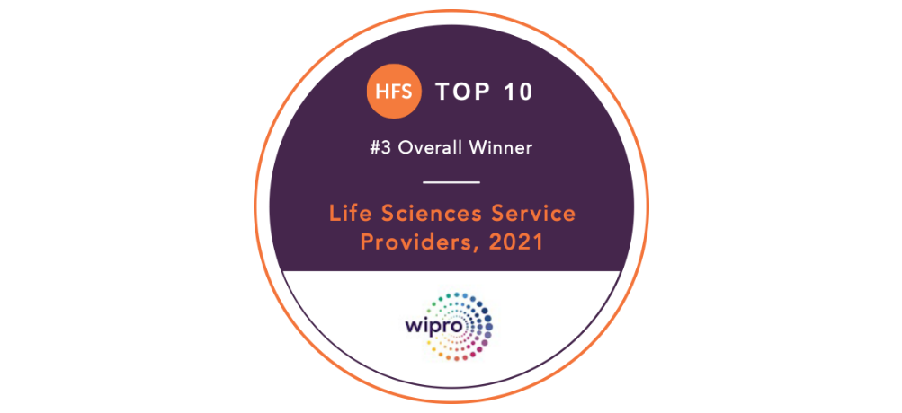 Wipro ranked #3 among Top 10 Life Sciences Service Providers, 2021