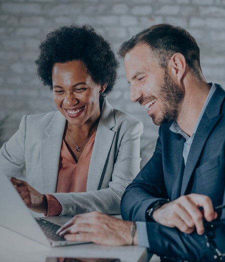 Women checking tablet