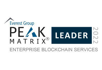Wipro has been recognized as a Leader in Everest Group Enterprise Blockchain Services PEAK Matrix® Assessment 2022