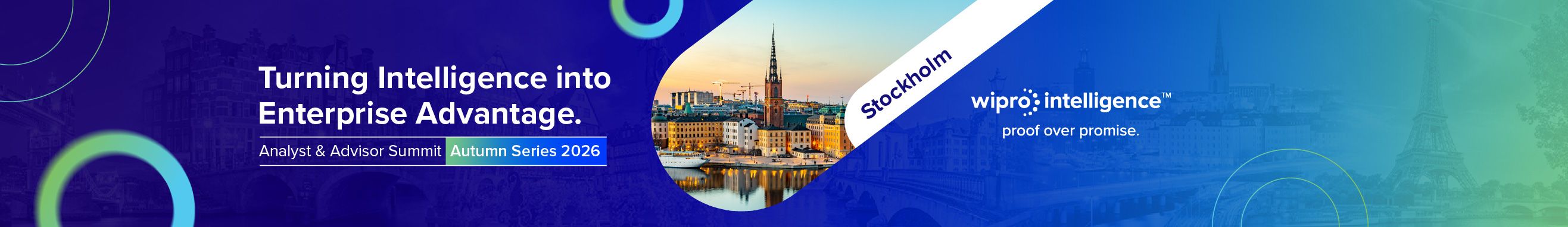 Analyst and Advisor Forum Stockholm Chapter