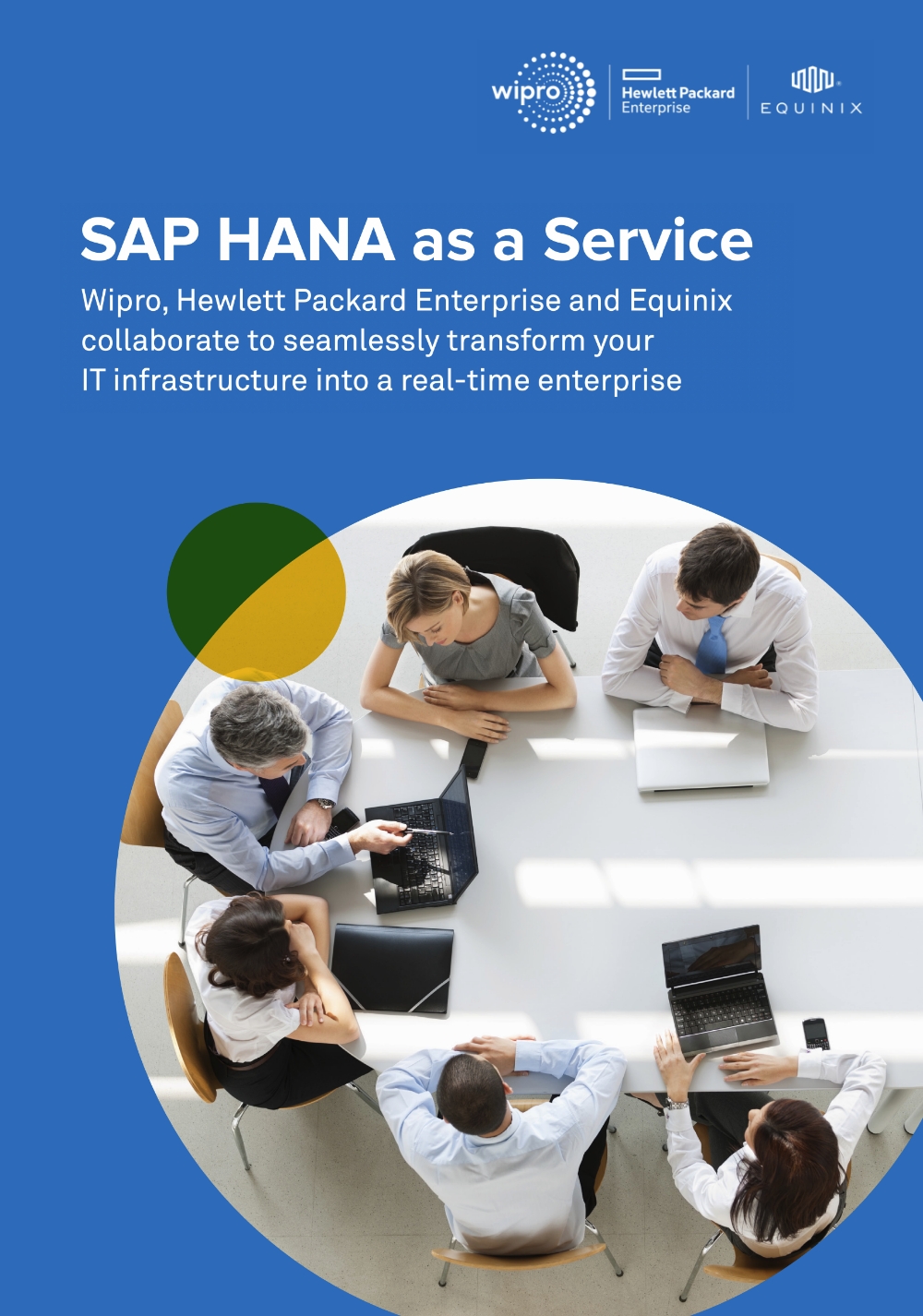 SAP HANA as-a-Service with Wipro, Hewlett Packard Enterprise, and Equinix