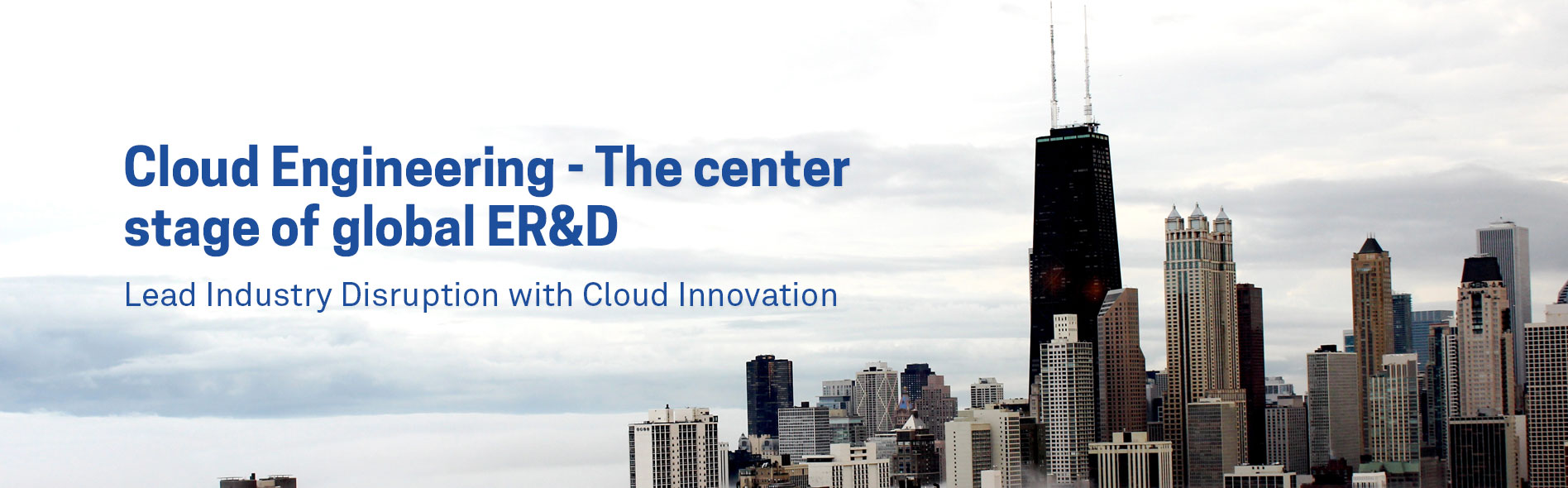 Cloud Engineering – The center stage of global ER&D